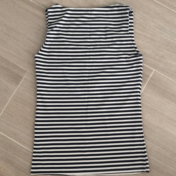 Blue and white striped top - Picture 3 of 3